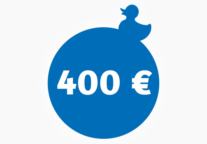 Wertgutschein 400,00 €