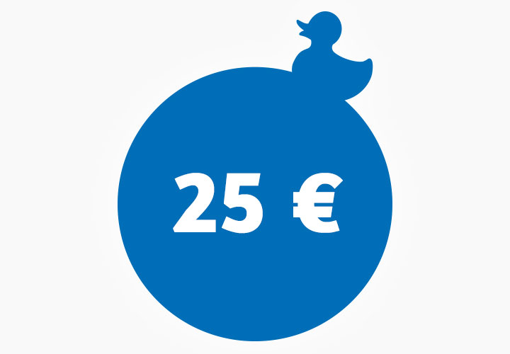 Wertgutschein 25,00 €